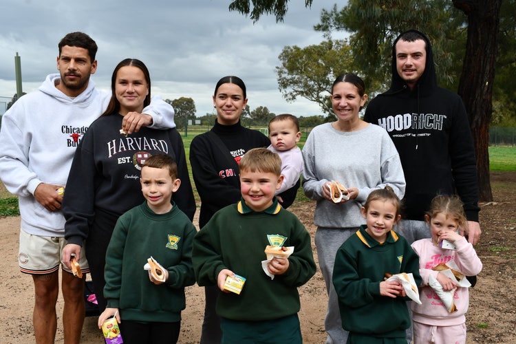 Sausage sizzle for Public Education Week