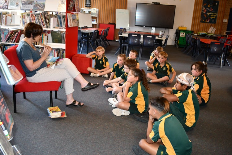 Library with Mrs Whittaker