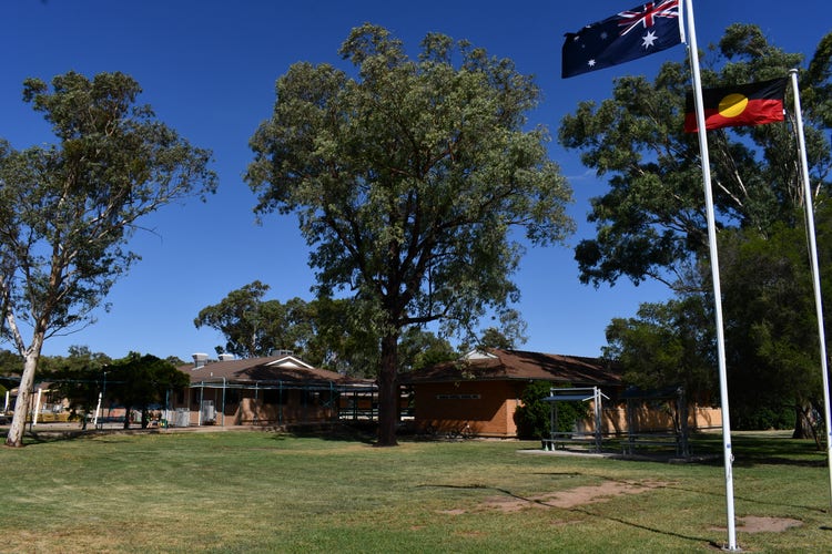 Warren Central School front of school grounds